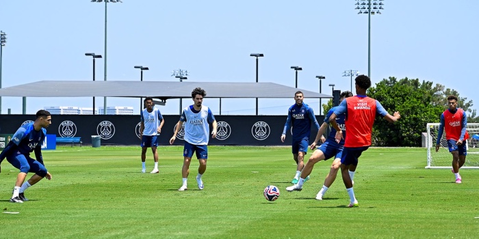 Psg entrainement