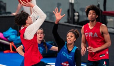 « Dépasser certains a priori » : pourquoi l’équipe de France féminine de basket a préparé l’Euro avec des garçons