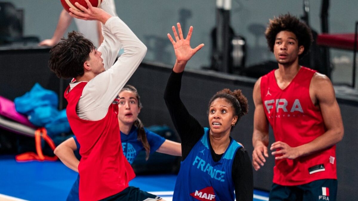 « Dépasser certains a priori » : pourquoi l’équipe de France féminine de basket a préparé l’Euro avec des garçons