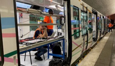 Grand Paris : nous avons passé une nuit sur la ligne 10, à bord du métro du futur