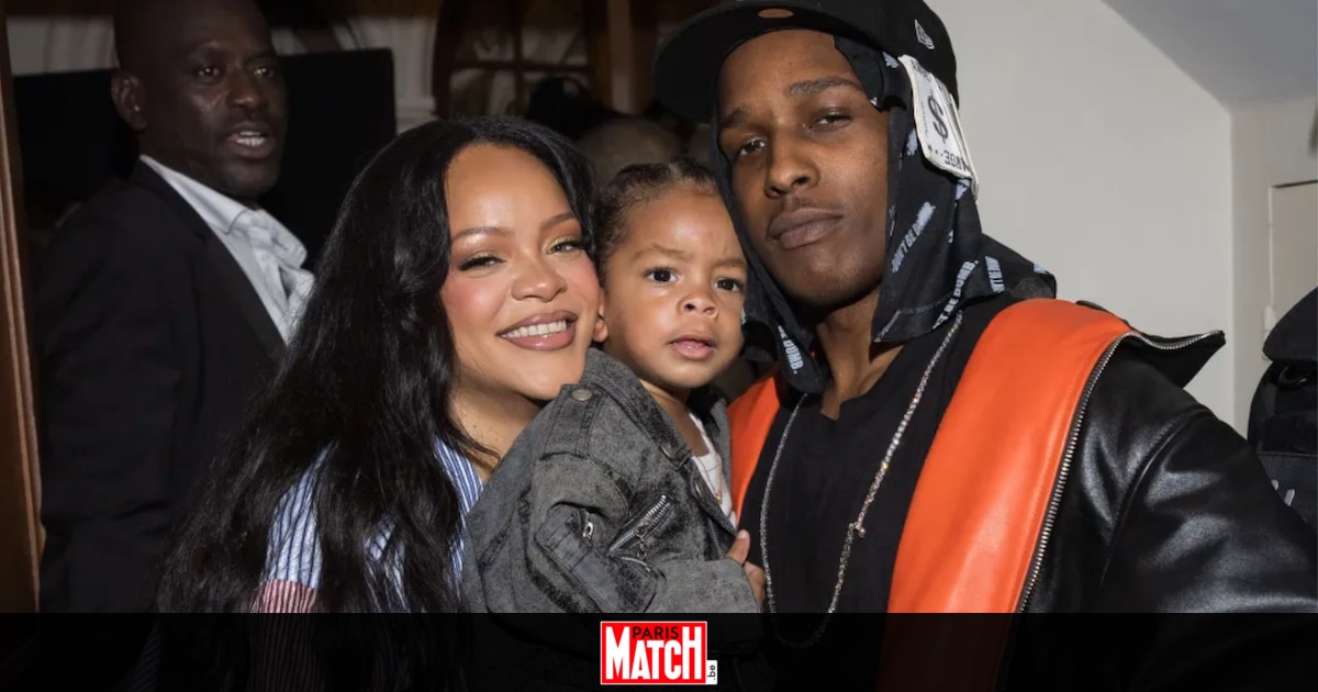 Riot, le fils de Rihanna et ASAP Rocky, fait déjà sensation au premier rang d'un défilé à la Fashion Week de Paris (photos)