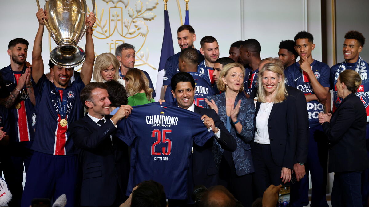 « Ici, c’est enfin Paris » : le PSG à l’Élysée, un passage finalement pas si guindé