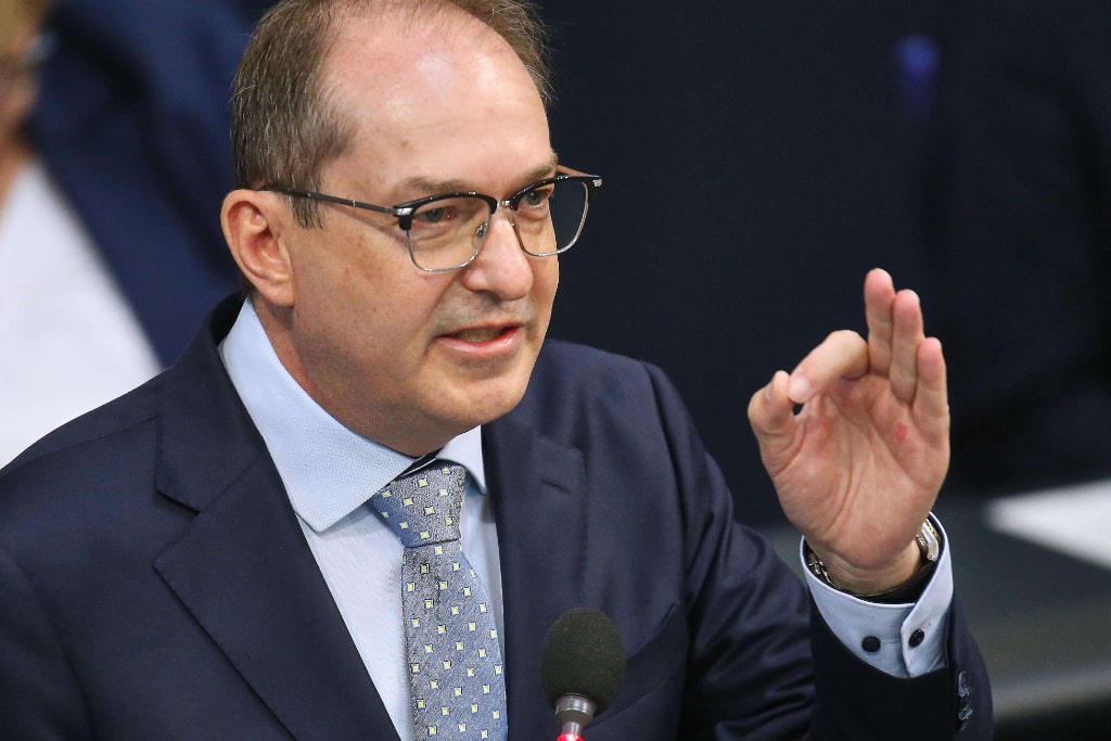 Photo d'illustration du ministre de l’Intérieur allemand, Alexander Dobrindt ©News Agency Germany/Shutterstock/SIPA