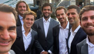 Insolite > Tsitsipas en mode nostalgie : "Je me sens chanceux d'avoir eu l'occasion de partager le court de tennis avec Roger Federer. C'était probablement l'une des expériences les plus majestueuses de ma vie"