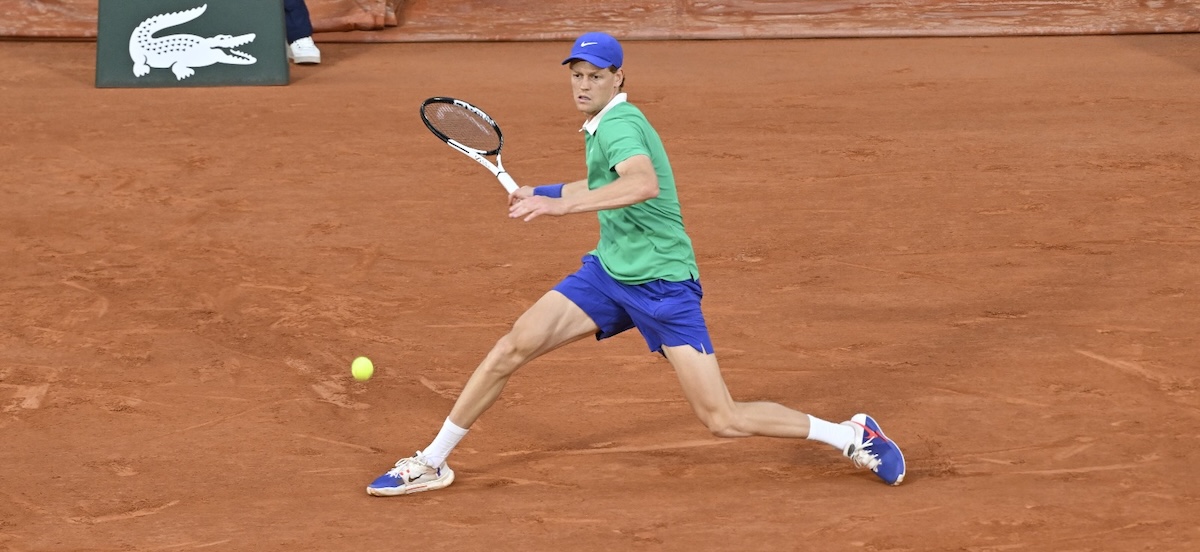 Roland Garros > Sinner à l'entraînement avec la pépite du tennis français avant sa finale contre Alcaraz