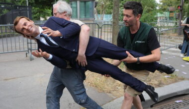 Pnat saisi après le meurtre raciste d’un Tunisien dans le Var, statue Grévin de Macron dérobée, pourparlers russo-ukrainiens… L’actu de ce lundi – Libération