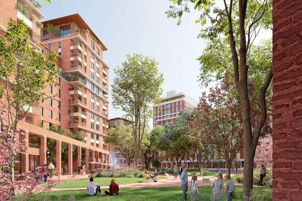 Un vaste aprc de 5000 m² est prévu.