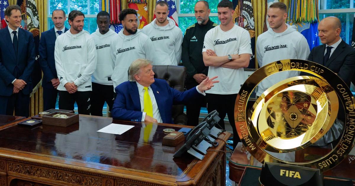 scène lunaire à la Maison-Blanche entre Donald Trump et les joueurs de la Juventus