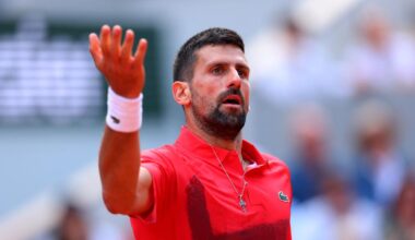 «à un moment, les choses étaient en train de dégénérer»… Comment Novak Djokovic a été pris dans les célébrations du sacre du PSG