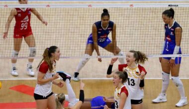Volley : les Bleues cèdent d'un rien contre l'Allemagne en Ligue des nations féminine