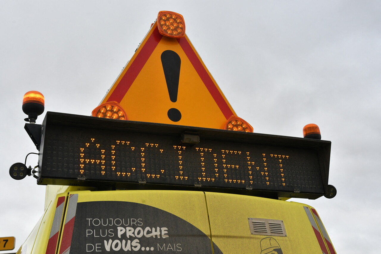 Une partie de l'A86 extérieur coupée dans les Hauts-de-Seine après un accident de la circulation