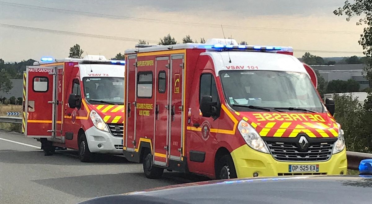 Près de Toulouse. Percuté par une voiture sur la voie rapide, un piéton entre la vie et la mort