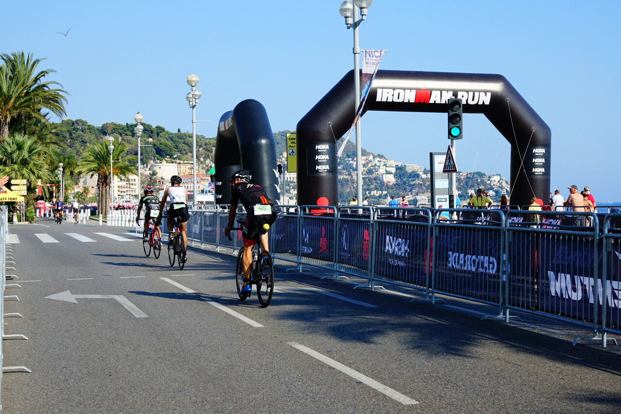 le centre-ville bouclé pour l'Ironman