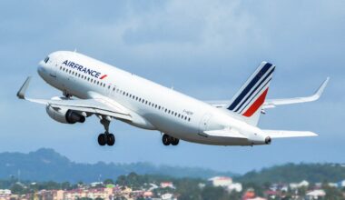 Un vol d'Air France Paris