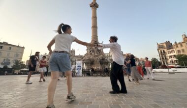 La nouvelle place Castellane inaugurée en fanfare à Marseille