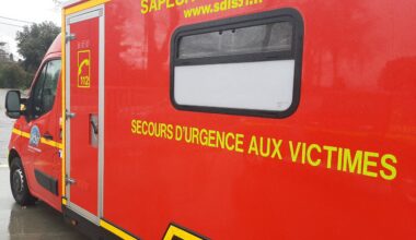 deux victimes et l'hélicoptère du SAMU envoyé sur place