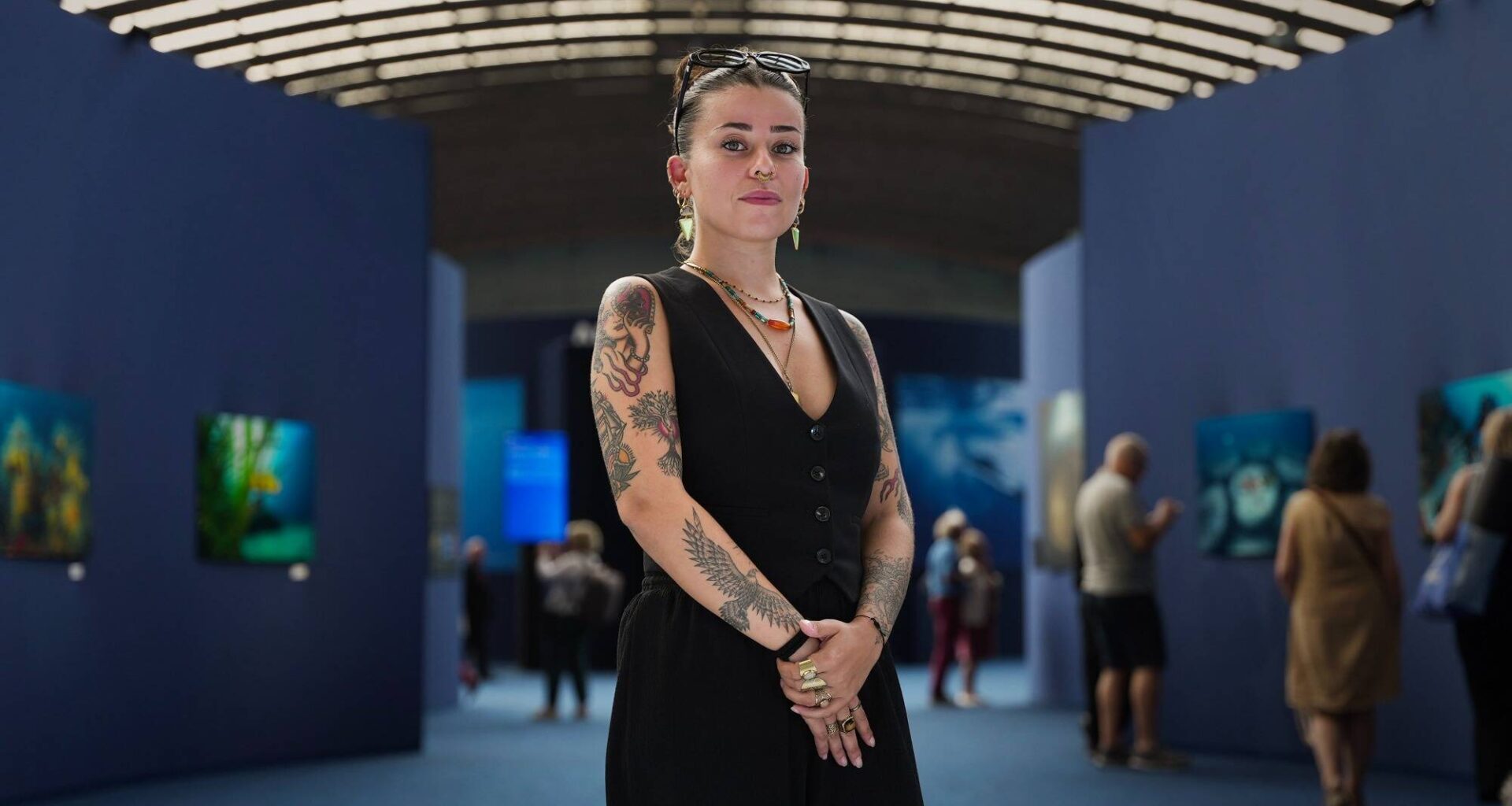 "Je veux créer de l'émotion chez les gens": comment cette photographe a parcouru 14.000 kilomètres en train pour le Sommet des Océans