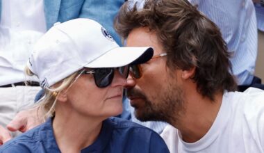 Anne-Elisabeth Lemoine et Bertrand Chameroy complices à Roland-Garros, ils volent la vedette à Omar Sy (PHOTOS)