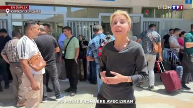 Au poste frontière avec l'Iran