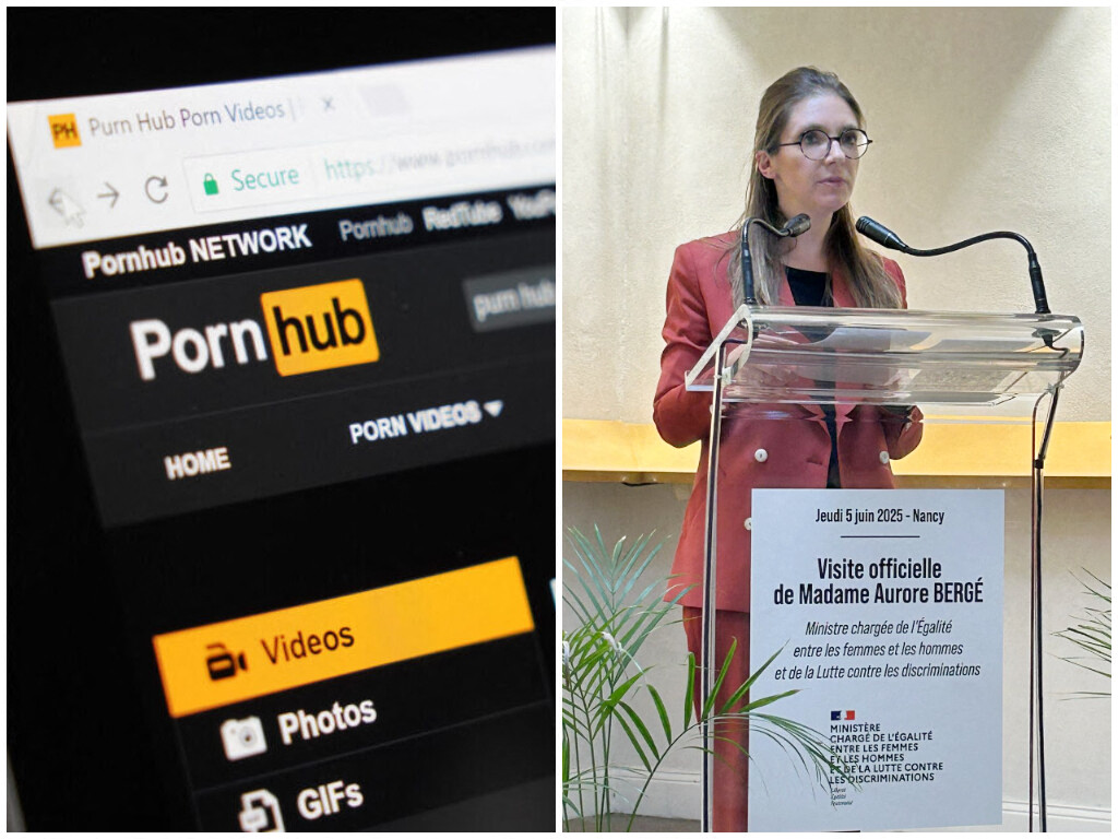 Aurore Bergé réagit au blocage de Pornhub et YouPorn en France