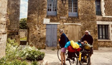 les touristes à vélo de la Régalante stimulent le territoire