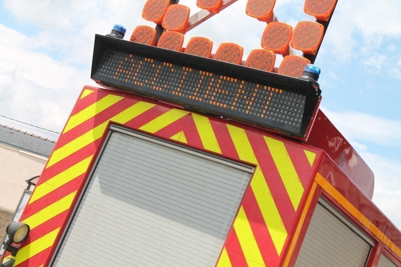 un accident de la route provoque la coupure de cette route