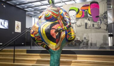 Niki de Saint Phalle superstar inaugure le nouveau Grand Palais