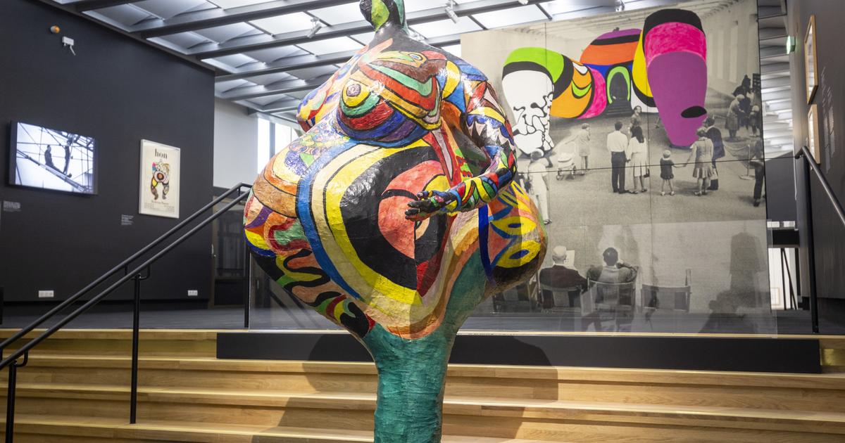 Niki de Saint Phalle superstar inaugure le nouveau Grand Palais