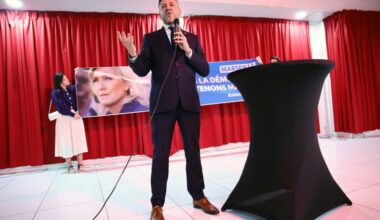 Franck Allisio, député RN des Bouches-du-Rhôn, lors d