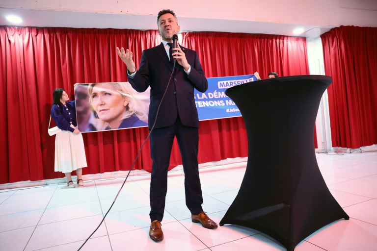 Franck Allisio, député RN des Bouches-du-Rhôn, lors d