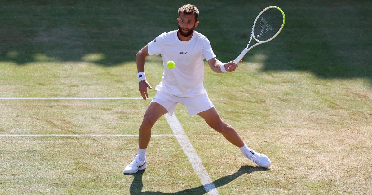 comme Rinderknech, Moutet créé la surprise en mettant Fritz à terre