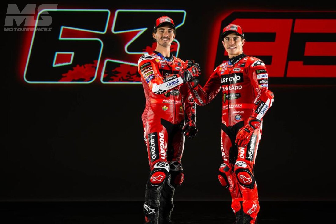 Bagnaia et Marquez réinventent la guerre en dentelles? (Photo Ducati)