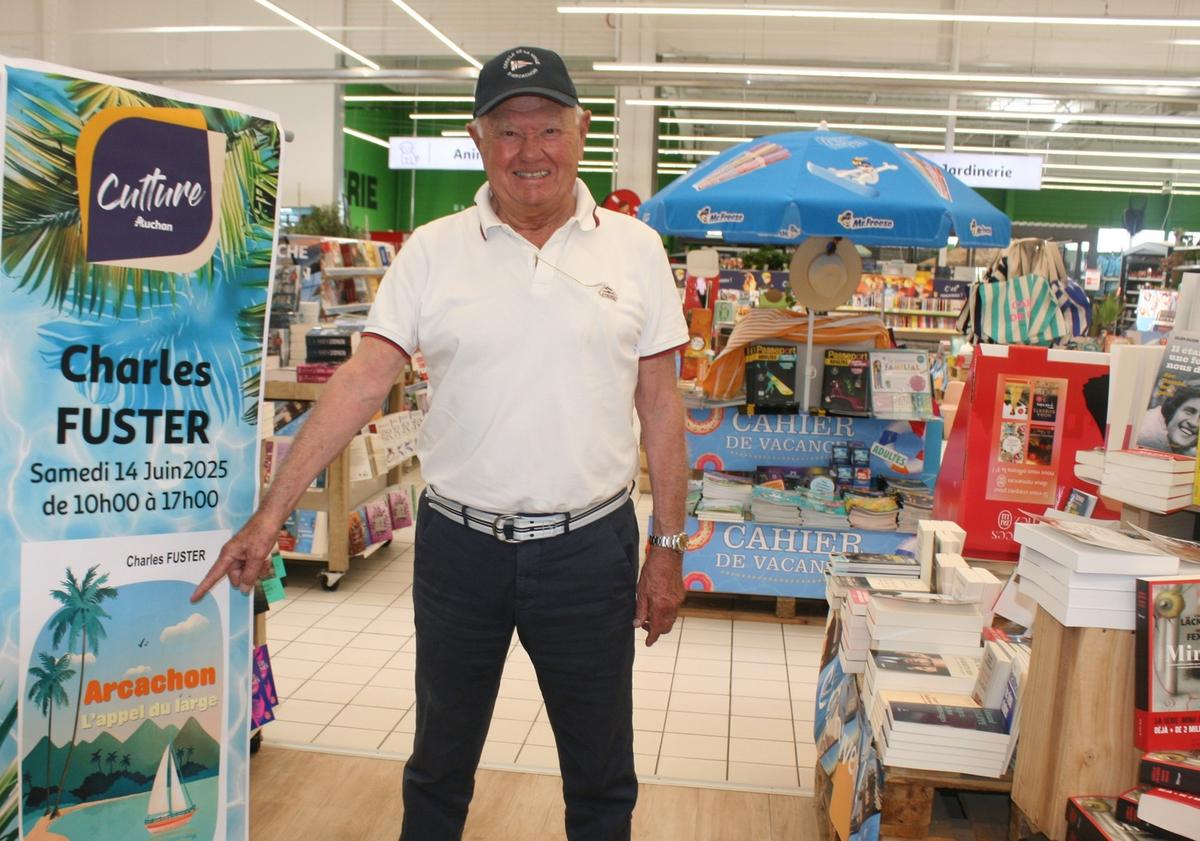 Charles Fuster présente son nouveau livre ce samedi 14 juin à la librairie Auchan