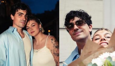 Louane a dit oui à Florian Rossi, le papa de sa fille Esmée ! Photos de leur fête à Paris, leurs invités portaient la même couleur