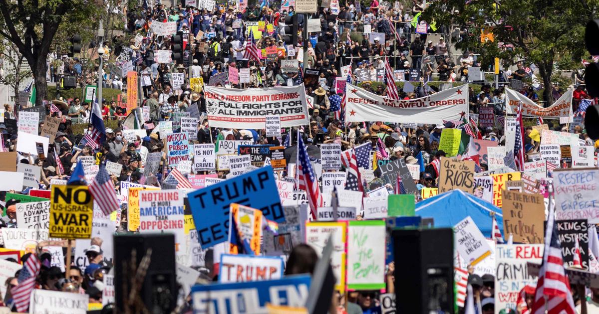 Une marée humaine anti-Trump défile à travers les États-Unis
