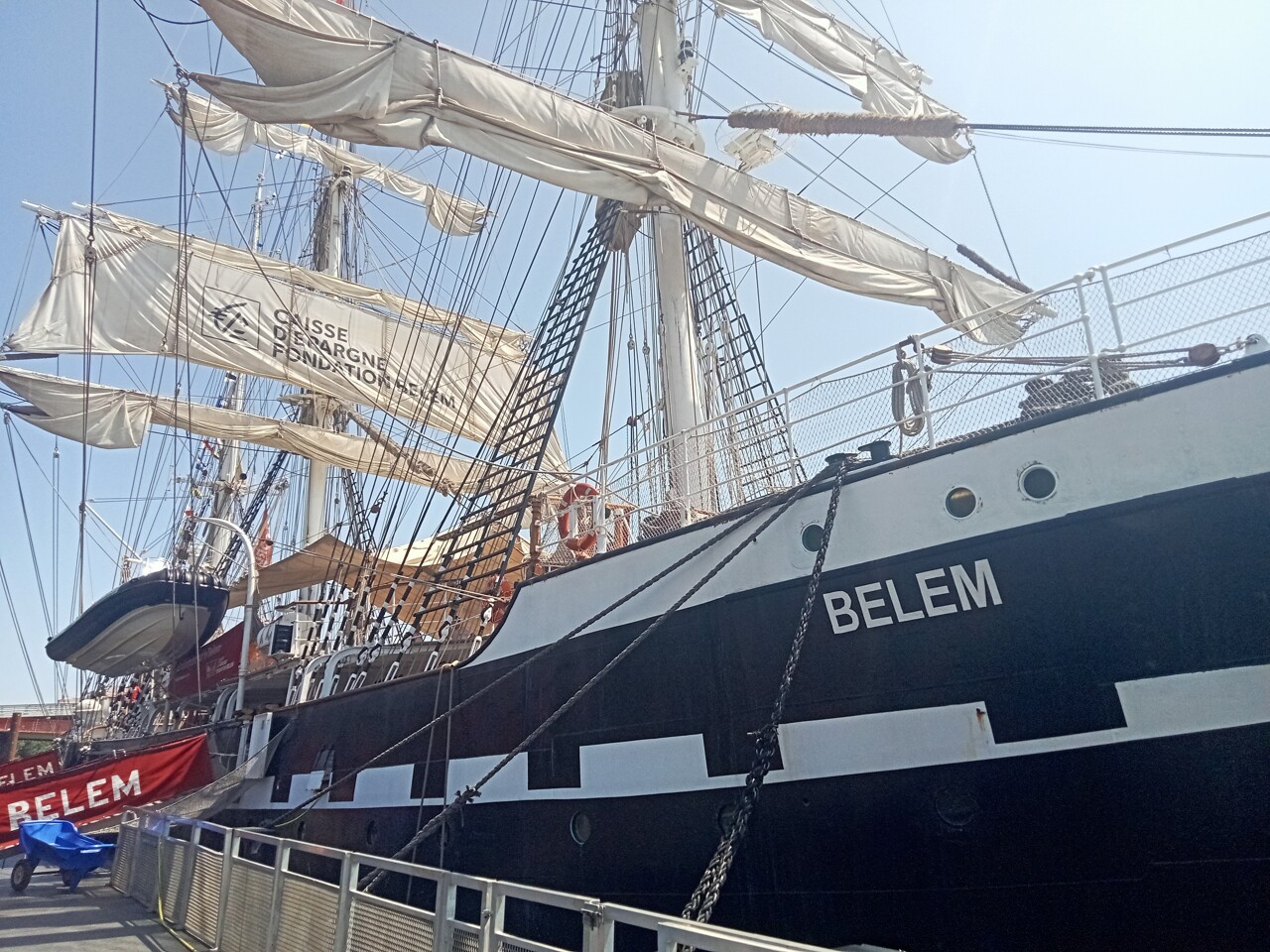 le Belem, le grand voilier nantais témoin de 120 ans d'histoire