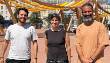 Lyon. Les créateurs de l'oeuvre géante de Bellecour s'expliquent et répondent aux critiques