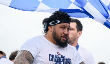 Insolite. Le tatouage souvenir de Ben Tameifuna en l'honneur du titre de Bordeaux en Champions Cup