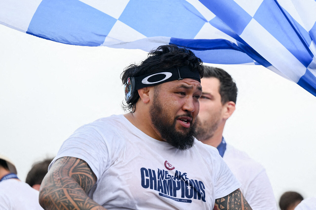 Insolite. Le tatouage souvenir de Ben Tameifuna en l'honneur du titre de Bordeaux en Champions Cup