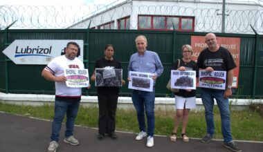 À Rouen, les associations de victimes de Lubrizol reçoivent des militants de la catastrophe de Bohpal