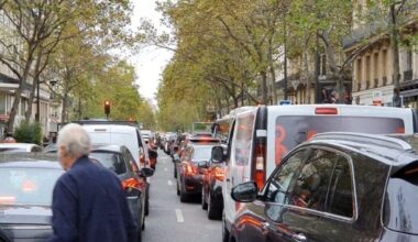 les bouchons s'accumulent, la circulation très difficile à Paris et en Île-de-France