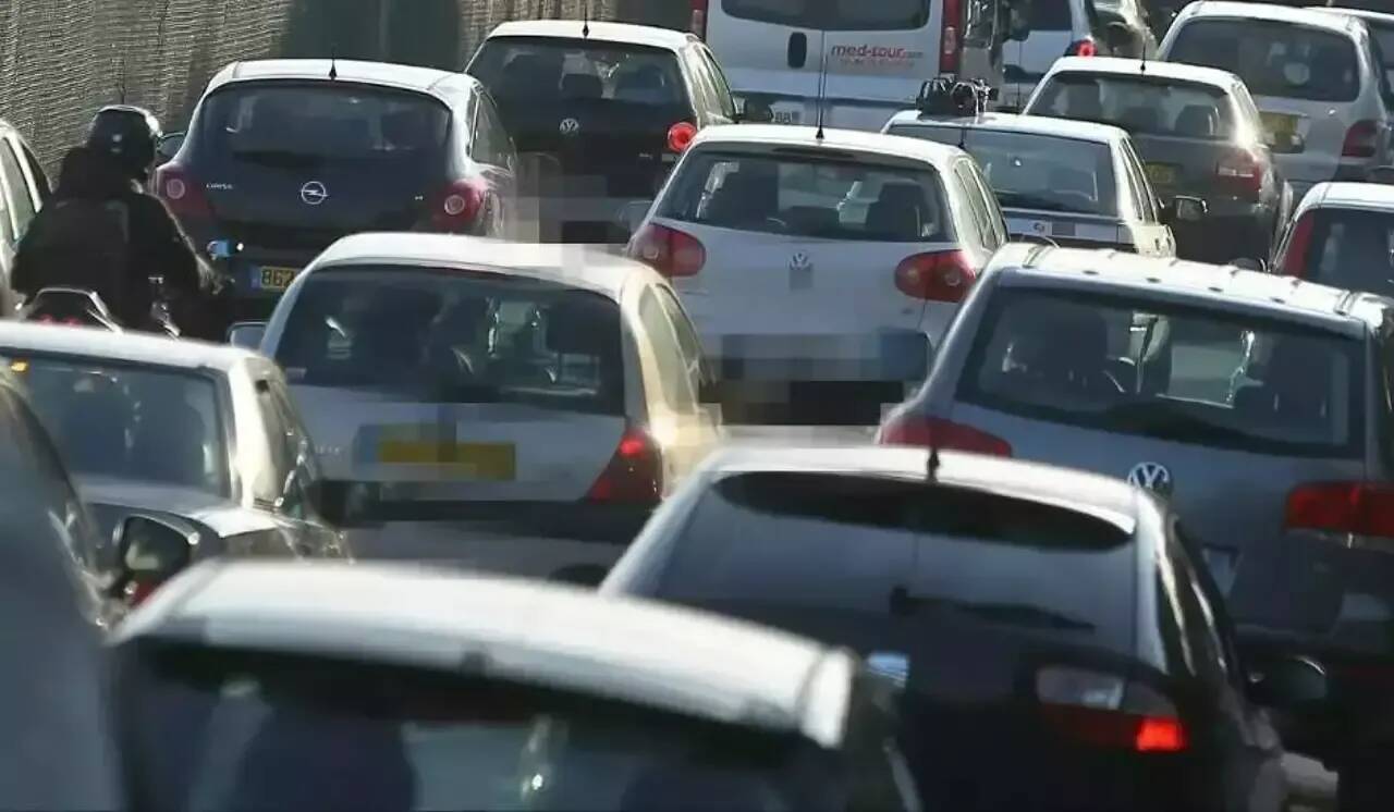 Circulation très perturbée sur l'A8 près de Nice en raison d'un accident en direction de l’Italie