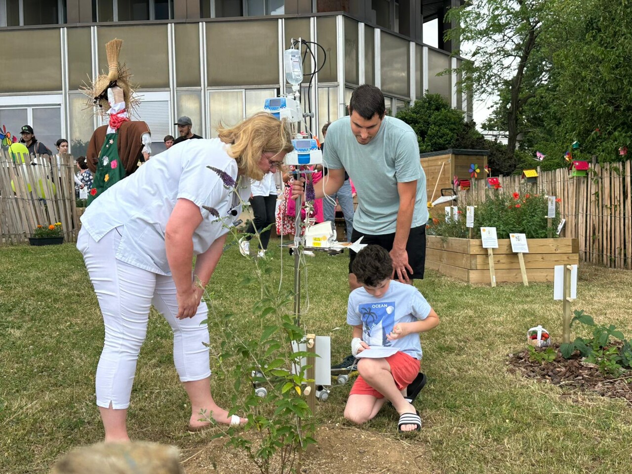 IMAGES. Au CHRU de Nancy, un jardin thérapeutique a été créé pour les enfants hospitalisés