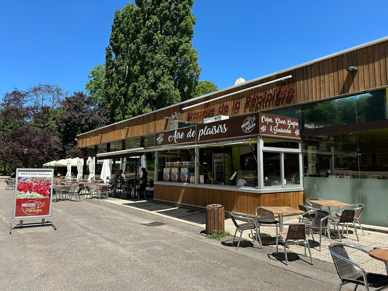 la brasserie de la Pépinière ne sera finalement pas détruite