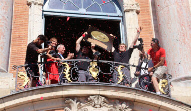 revivez la fête au Capitole après la victoire du Stade Toulousain