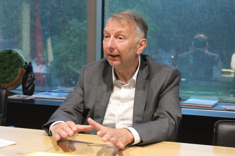 Bruno Bernard, président de la Métropole de Lyon et du Sytral.