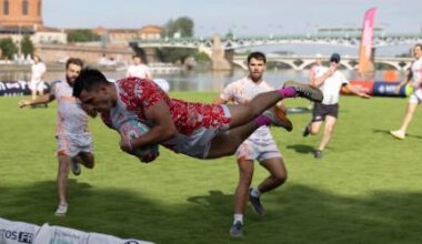 Le rugby se joue aussi... sur l’eau !