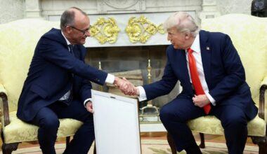 le chancelier allemand Friedrich Merz convaincu que les États-Unis resteront dans l'Alliance