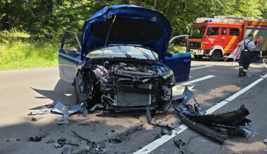 RTL Infos - Allemagne: Violente collision frontale samedi, une des voitures est immatriculée au Luxembourg