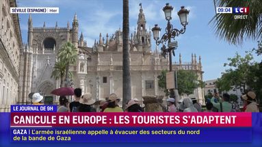 Canicule en Europe : les touristes s'adaptent